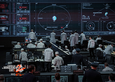 CQ9官方网站LED显示屏在电影《流浪地球2》中大放异彩