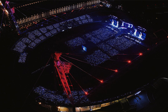 又一舞台奇迹！CQ9官方网站LED锥形屏燃爆2024张韶涵巡演现场 