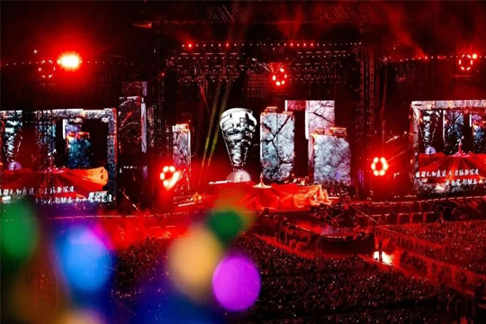 双星闪耀！CQ9官方网站LED巨幕助力周杰伦、张韶涵打造沉浸式视听盛宴！