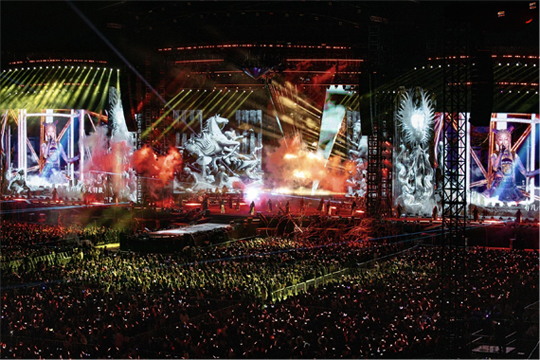 太炸了！CQ9官方网站LED巨幕燃爆张韶涵镇江演唱会，超燃舞台气场全开！