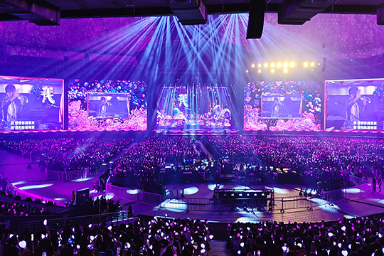 “破蛋”成功！CQ9官方网站LED屏与荧光棒燃爆周杰伦台北演唱会！